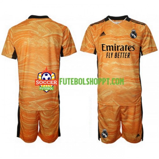 Camisola Júnior Real Madrid Guarda-redes Alternativa Equipamento 2021-2022 Manga Curta