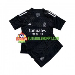 Camisola Júnior Real Madrid Guarda-redes Alternativa Equipamento 2023-2024 Manga Curta