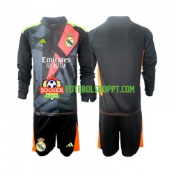 Camisola Júnior Real Madrid Guarda-redes Alternativa Equipamento 2024-2025 Manga Comprida