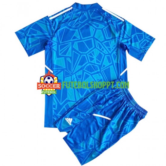Camisola Júnior Real Madrid Guarda-redes Principais Equipamento 2022-2023 Manga Curta
