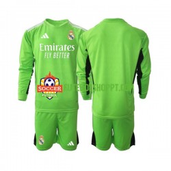 Camisola Júnior Real Madrid Guarda-redes Principais Equipamento 2023-2024 Manga Comprida