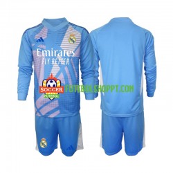 Camisola Júnior Real Madrid Guarda-redes Principais Equipamento 2024-2025 Manga Comprida