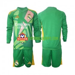 Camisola Júnior Real Madrid Guarda-redes Terceiro Equipamento 2024-2025 Manga Comprida