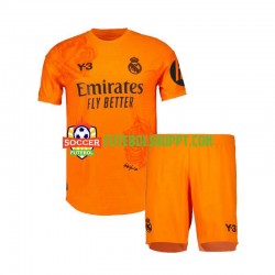 Camisola Júnior Real Madrid Y3 Guarda-redes Terceiro Equipamento 2023-2024 Manga Curta