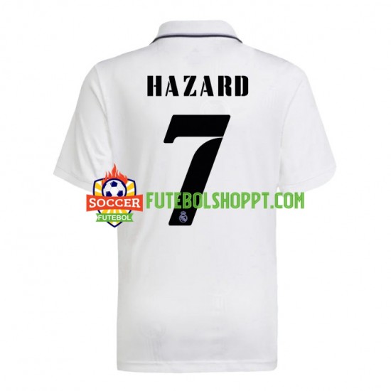 Camisola Homem Real Madrid Hazard 7 Principais Equipamento 2022-2023 Manga Curta