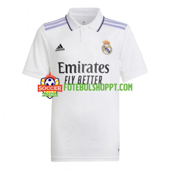 Camisola Homem Real Madrid Principais Equipamento 2022-2023 Manga Curta