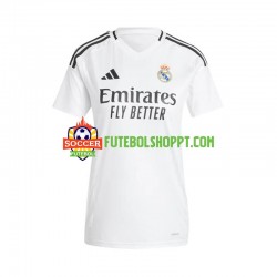 Camisola Mulher Real Madrid Principais Equipamento 2024-2025 Manga Curta