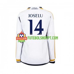 Camisola Homem Real Madrid JOSELU 14 Principais Equipamento 2023-2024 Manga Comprida