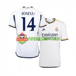 Camisola Homem Real Madrid JOSELU 14 Principais Equipamento 2023-2024 Manga Curta