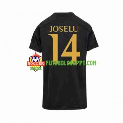 Camisola Homem Real Madrid Joselu 14 Terceiro Equipamento 2023-2024 Manga Curta