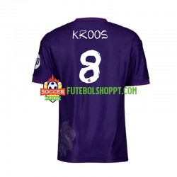 Camisola Homem Real Madrid KROOS 8 Y-3 Quarto Equipamento 2023-2024 Manga Curta