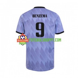 Camisola Homem Real Madrid Karim Benzema 9 Alternativa Equipamento 2022-2023 Manga Curta