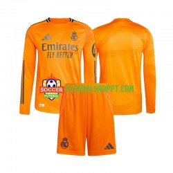 Camisola Júnior Real Madrid Alternativa Equipamento 2024-2025 Manga Comprida
