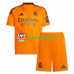Camisola Júnior Real Madrid Alternativa Equipamento 2024-2025 Manga Curta