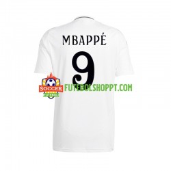 Camisola Homem Real Madrid Mbappé Kylian 9 Principais Equipamento 2024-2025 Manga Curta