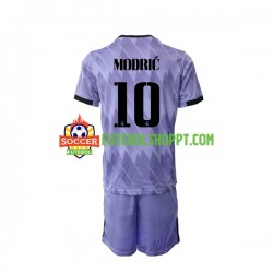 Camisola Júnior Real Madrid Modrić Luka 10 Alternativa Equipamento 2022-2023 Manga Curta