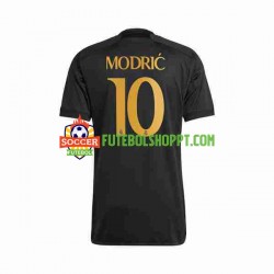 Camisola Homem Real Madrid Modrić Luka 10 Terceiro Equipamento 2023-2024 Manga Curta