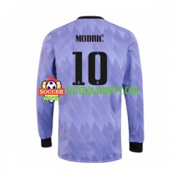 Camisola Homem Real Madrid Modrić 10 Alternativa Equipamento 2022-2023 Manga Comprida
