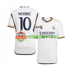 Camisola Homem Real Madrid Modrić 10 Principais Equipamento 2023-2024 Manga Curta