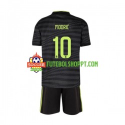 Camisola Júnior Real Madrid Modrić 10 Terceiro Equipamento 2022-2023 Manga Curta