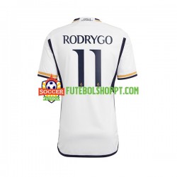 Camisola Homem Real Madrid Rodrygo Goes 11 Principais Equipamento 2023-2024 Manga Curta