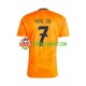 Camisola Homem Real Madrid VINI JR 7 Alternativa Equipamento 2024-2025 Manga Curta