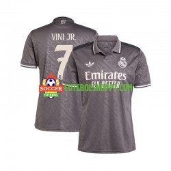Camisola Homem Real Madrid VINI JR 7 Terceiro Equipamento 2024-2025 Manga Curta
