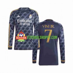 Camisola Homem Real Madrid Vini Jr 7 Alternativa Equipamento 2023-2024 Manga Comprida