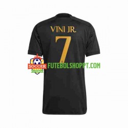 Camisola Homem Real Madrid Vini Jr 7 Terceiro Equipamento 2023-2024 Manga Curta Camisola Homem Real Madrid Vini Jr 7 Terceiro Equipamento 2023-2024 Manga Curta