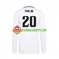 Camisola Homem Real Madrid Vinicius Junior 20 Principais Equipamento 2022-2023 Manga Comprida Camisola Homem Real Madrid Vinicius Junior 20 Principais Equipamento 2022-2023 Manga Comprida