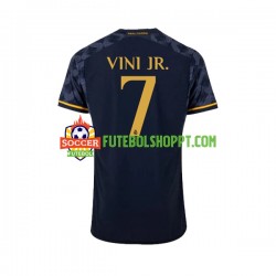 Camisola Homem Real Madrid Vinicius Junior 7 Alternativa Equipamento 2023-2024 Manga Curta