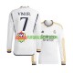 Camisola Homem Real Madrid Vinicius Junior 7 Principais Equipamento 2023-2024 Manga Comprida