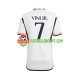 Camisola Homem Real Madrid Vinicius Junior 7 Principais Equipamento 2023-2024 Manga Curta