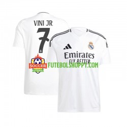 Camisola Homem Real Madrid Vinicius Junior 7 Principais Equipamento 2024-2025 Manga Curta