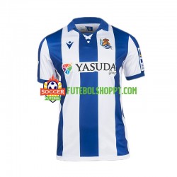 Camisola Homem Real Sociedad Principais Equipamento 2024-2025 Manga Curta