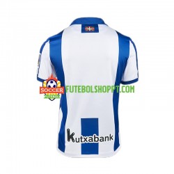 Camisola Homem Real Sociedad Principais Equipamento 2024-2025 Manga Curta
