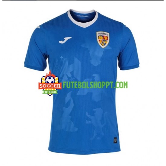 Camisola Homem Roménia 2021 Alternativa Equipamento Manga Curta