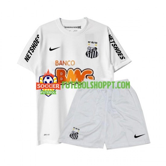 Camisola Júnior Santos FC -2012 Retro Principais Equipamento 2011 Manga Curta
