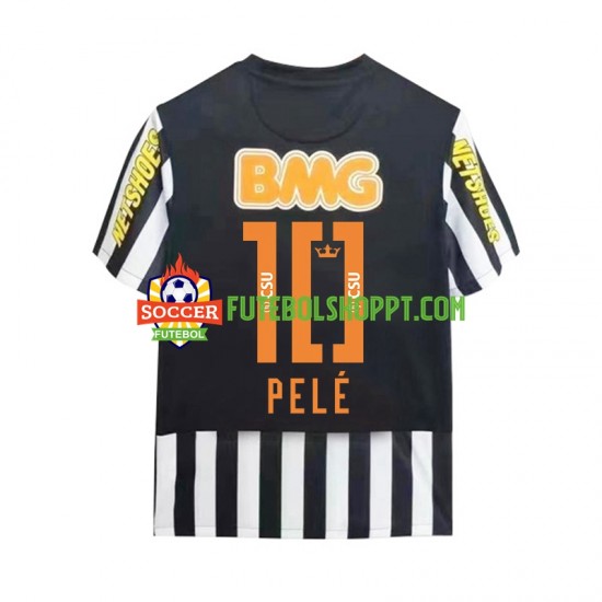 Camisola Homem Santos PELE 10 -2012 Retro Alternativa Equipamento 2011 Manga Curta