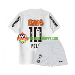 Camisola Júnior Santos PELE 10 -2012 Retro Principais Equipamento 2011 Manga Curta