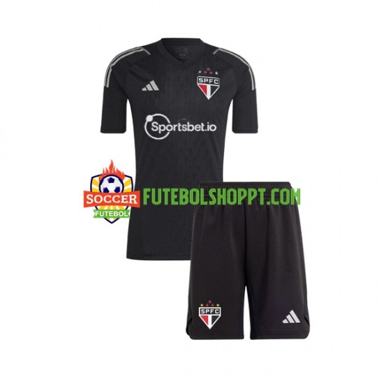 Camisola Júnior Sao Paulo Guarda-redes Principais Equipamento 2023-2024 Manga Curta