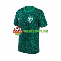 Camisola Homem Arábia Saudita Alternativa Equipamento Mundial 2022 Manga Curta