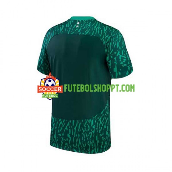 Camisola Homem Arábia Saudita Alternativa Equipamento Mundial 2022 Manga Curta