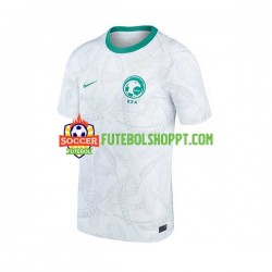 Camisola Homem Arábia Saudita Principais Equipamento Mundial 2022 Manga Curta