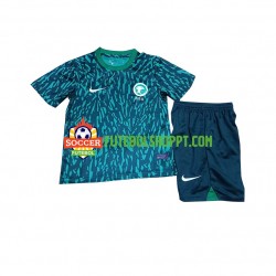 Camisola Júnior Arábia Saudita Alternativa Equipamento Mundial 2022 Manga Curta