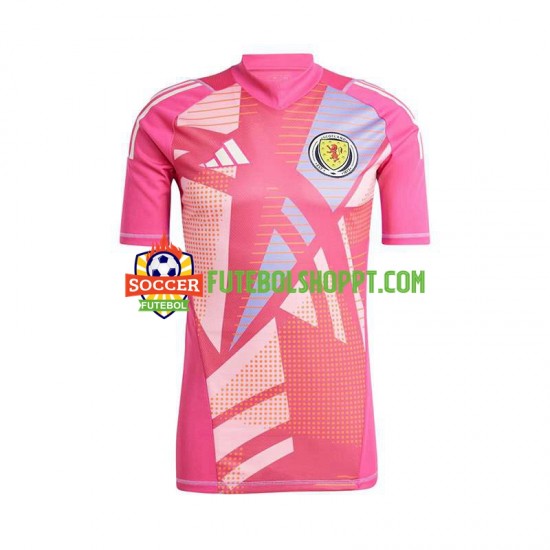 Camisola Homem Escócia Guarda-redes Terceiro Equipamento Euro 2024 Manga Curta