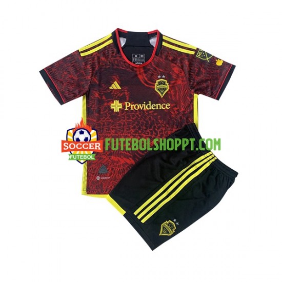 Camisola Júnior Seattle Sounders FC Alternativa Equipamento 2023 Manga Curta