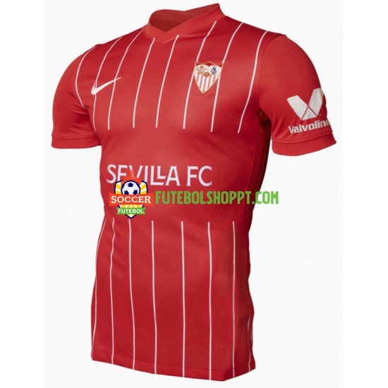 Camisola Homem Sevilla FC Alternativa Equipamento 2021-2022 Manga Curta