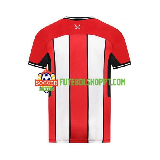 Camisola Homem Sheffield United Principais Equipamento 2023-2024 Manga Curta