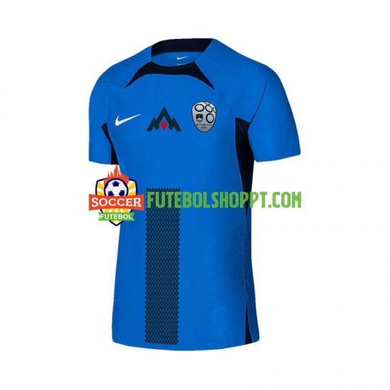 Camisola Homem Eslovénia Alternativa Equipamento Euro 2024 Manga Curta